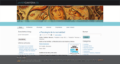 Desktop Screenshot of javiercantera.com
