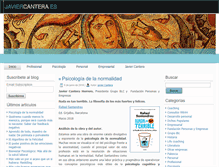 Tablet Screenshot of javiercantera.com